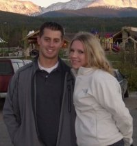 Matt and future wife Allison